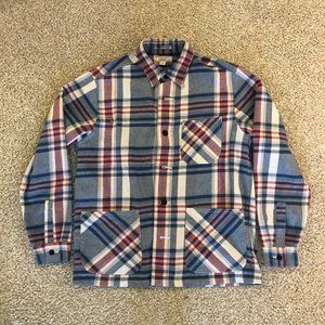 NWT J. Crew Wallace and Barnes flannel M